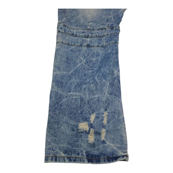 Fwrd Denim & Co. Mens Blue Distressed Jeans Size 48 Inseam 33" Mint Condition - Picture 6 of 12